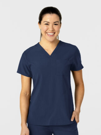 6045 W123 Flex-N-Reach Top Navy