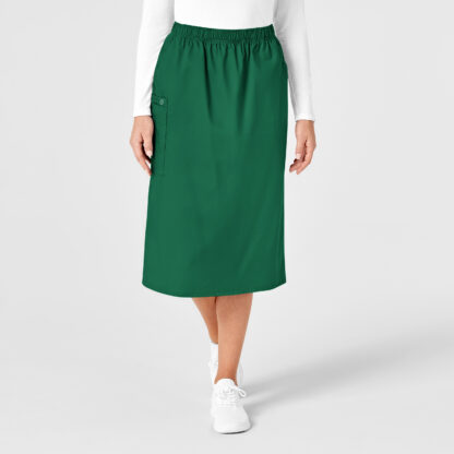 701 WonderWink Pull On Cargo Skirt Hunter