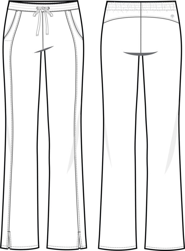 9095 Purple Label Taylor Pant Wine - Image 2