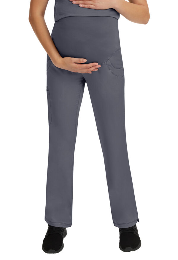 9510 Maternity Rose Maternity Pant Pewter