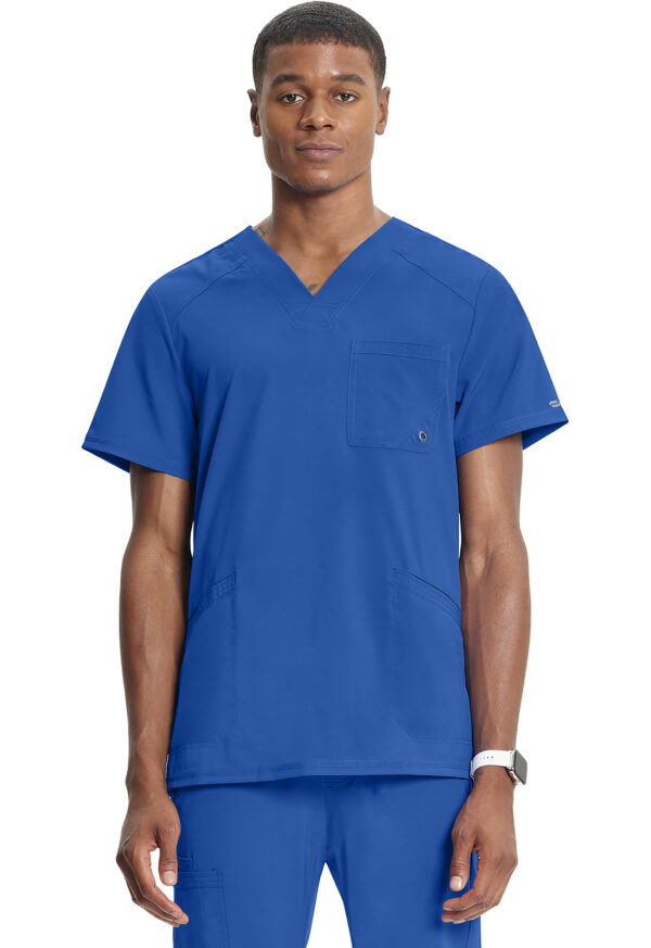 CK900A Infinity Men's V-Neck Top Royal