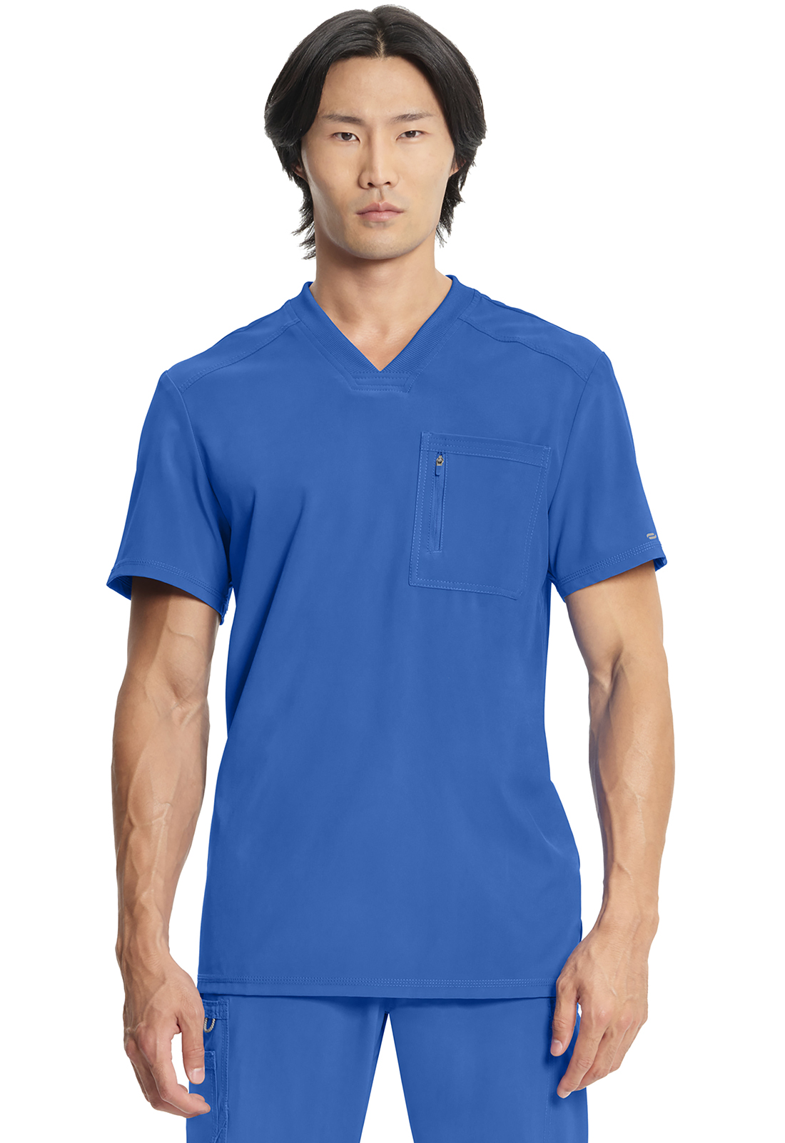 CK910A Infinity Men's V-Neck Tuckable Top Royal