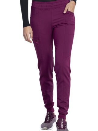 DK155 Balance Mid Rise Jogger Pant Wine