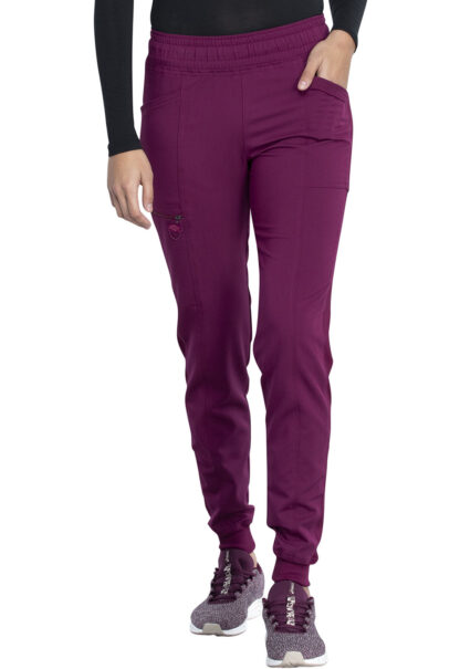DK155 Balance Mid Rise Jogger Pant Wine