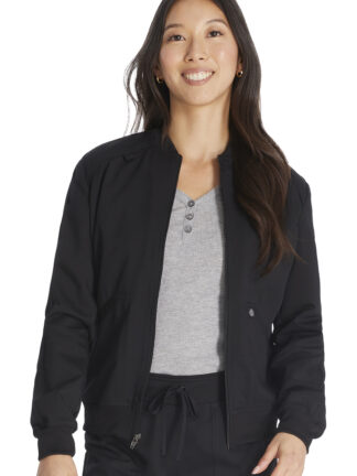 DK365 Balance Zip Front Jacket Black