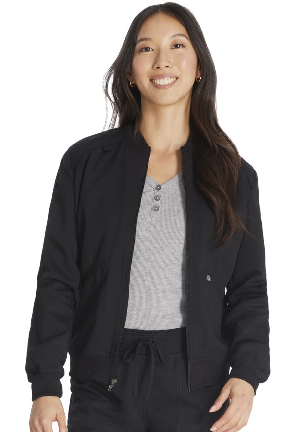DK365 Balance Zip Front Jacket Black