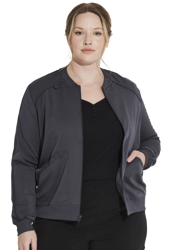 DK365 Balance Zip Front Jacket Pewter