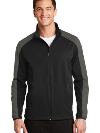 Port Authority Active Colorblock Soft Shell Jacket. J718