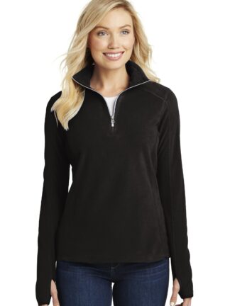 Port Authority Ladies Microfleece 1/2-Zip Pullover. L224