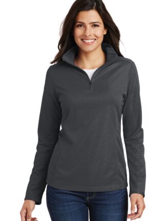 Port Authority Ladies Pinpoint Mesh 1/2-Zip . L806