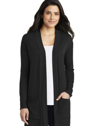 Port Authority Ladies Concept Long Pocket Cardigan . LK5434
