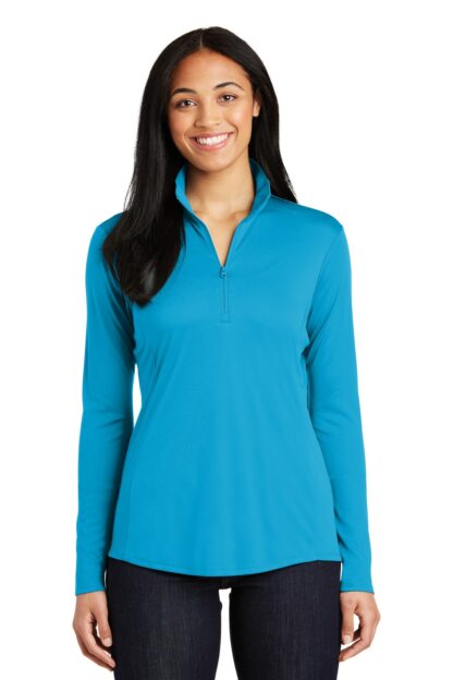 Sport-Tek Women's PosiCharge Competitor 1/4-Zip Pullover. LST357