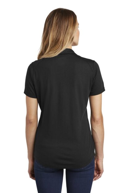 Sport-Tek Women's PosiCharge Tri-Blend Wicking Polo. LST405 - Image 2