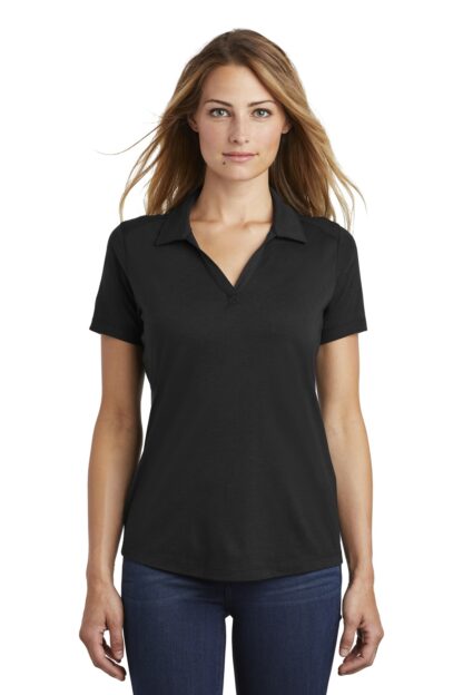 Sport-Tek Women's PosiCharge Tri-Blend Wicking Polo. LST405
