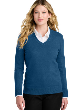 Port Authority Women's Easy Care V-Neck Sweater LSW2850