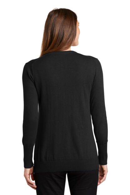 Port Authority Women's V-Neck Sweater. LSW285 - Image 2