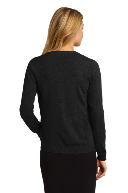 Port Authority Women's Cardigan Sweater. LSW287 - Image 2