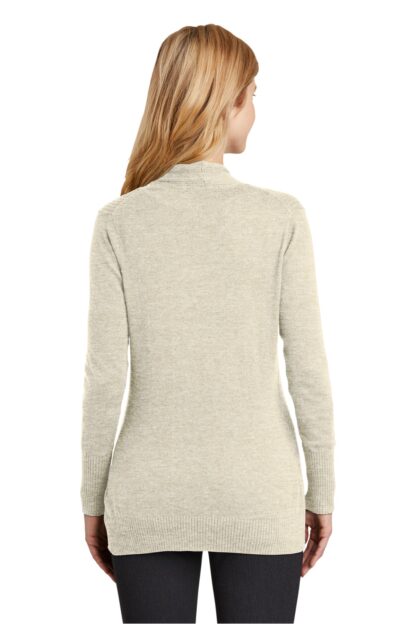 Port Authority Women's Open Front Cardigan Sweater. LSW289 - Image 2