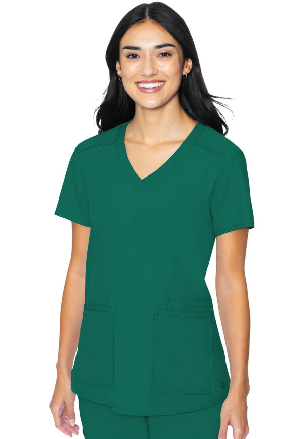 MC2411 Med Couture Insight Women's 3 Pocket Top Hunter