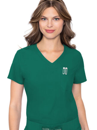 MC2432 Med Couture Insight Women's One Pocket Tuck-In Top Hunter