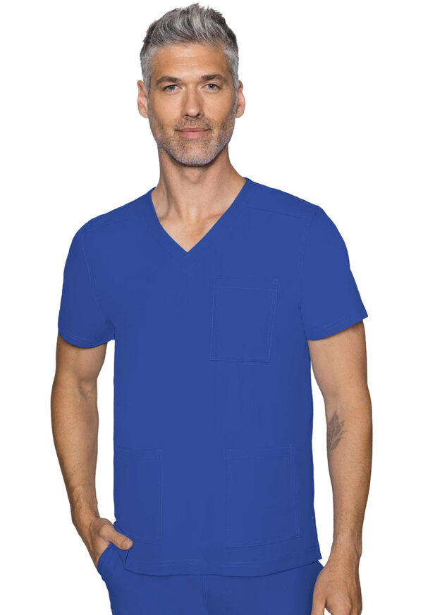 MC2486 Med Couture Insight Men's 3 Pocket Top Royal
