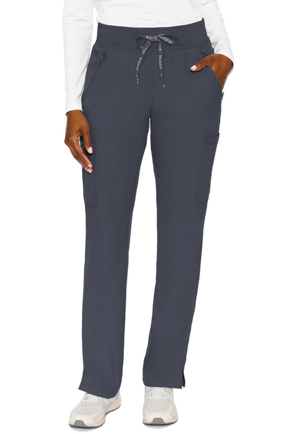 MC2702 Med Couture Insight Women's Zipper Pant Pewter