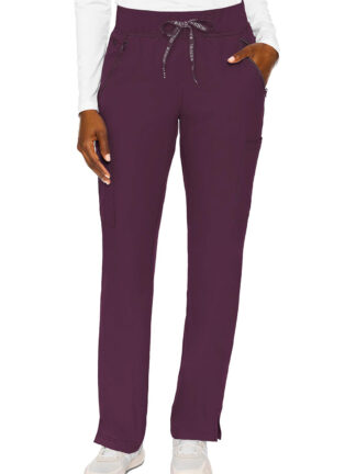 MC2702 Med Couture Insight Women's Zipper Pant Wine