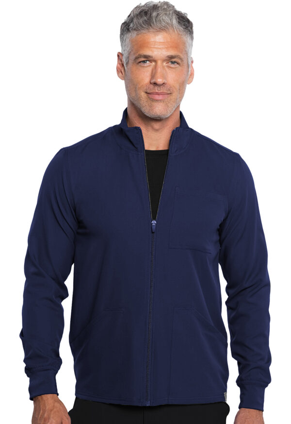 MC360 Med Couture Insight Men's Zip Front Jacket Navy