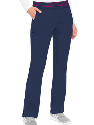 MC7739 Med Couture Touch Women's Yoga 2 Cargo Pocket Pant Navy