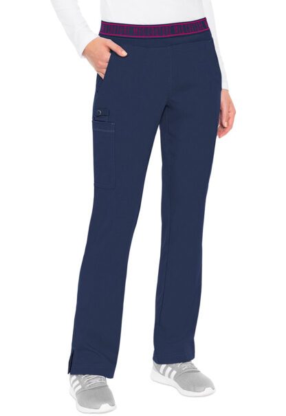 MC7739 Med Couture Touch Women's Yoga 2 Cargo Pocket Pant Navy