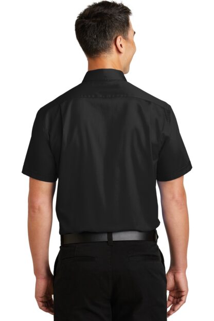 Port Authority Short Sleeve SuperPro Twill Shirt. S664 - Image 2