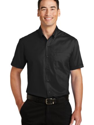 Port Authority Short Sleeve SuperPro Twill Shirt. S664