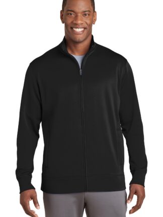 Sport-Tek Sport-Wick Fleece Full-Zip Jacket. ST241