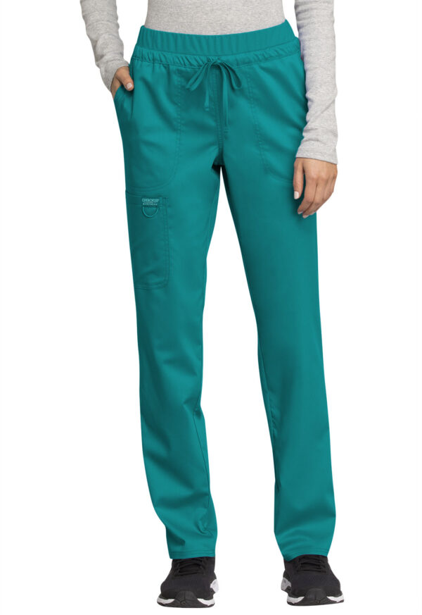 WW105 Revolution Drawstring Cargo Pant Teal Blue