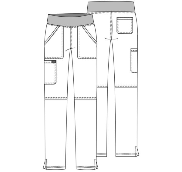 WW110 Revolution Pull-on Cargo Pant Hunter - Image 2
