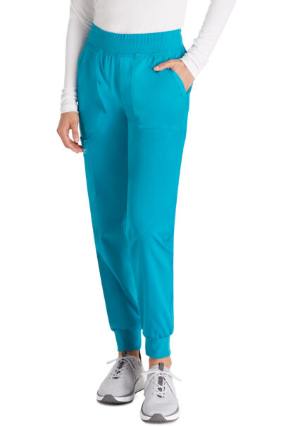 WW115 Revolution Drawstring Pant Teal Blue