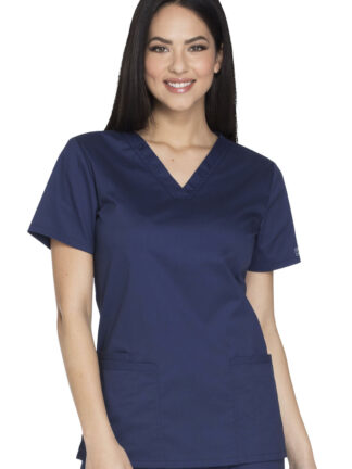 WW630 Core Stretch V-Neck Top Navy