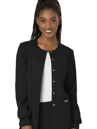 WW310 Revolution Snap-Front Warm-up Jacket Black