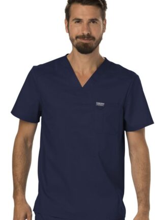 WW690 Revolution Men's  Tuckable V-Neck Top Navy