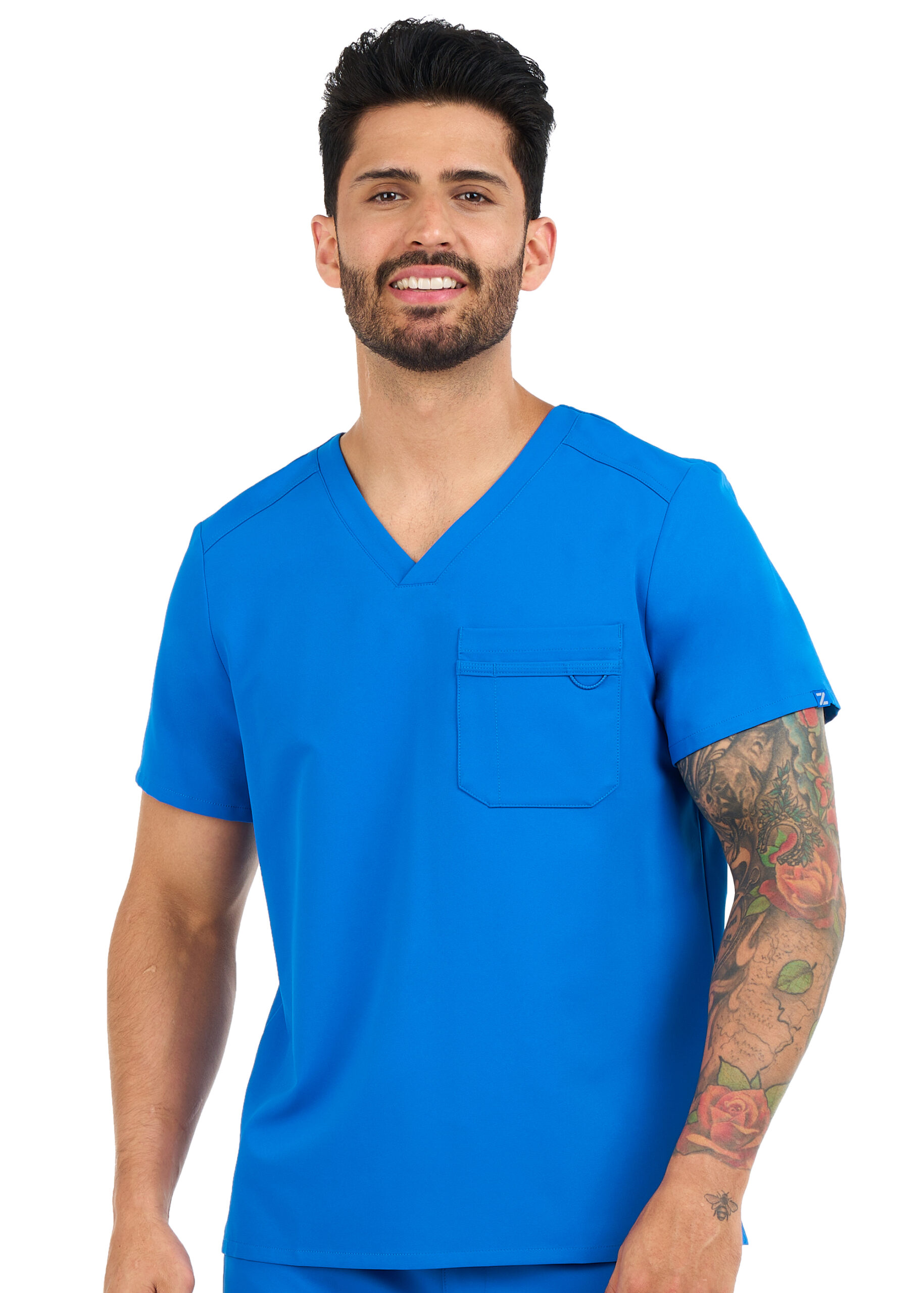 1197 Zavate Studio Trailblazer Tuck-In Top Royal Blue