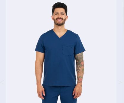 1197 Zavate Studio Trailblazer Tuck-In Top Navy