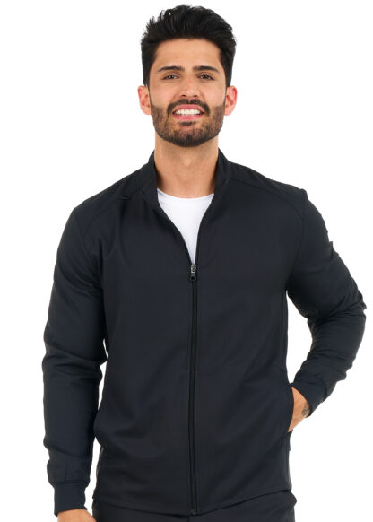 2041 Zavate Studio Renegade Warm Up Jacket Black