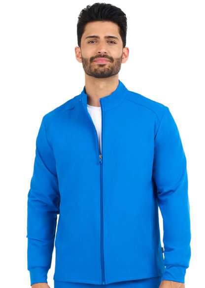 2041 Zavate Studio Renegade Warm Up Jacket Royal Blue