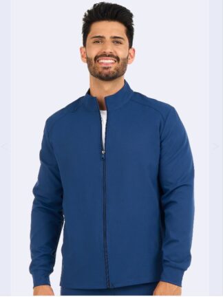 2041 Zavate Studio Renegade Warm Up Jacket Navy