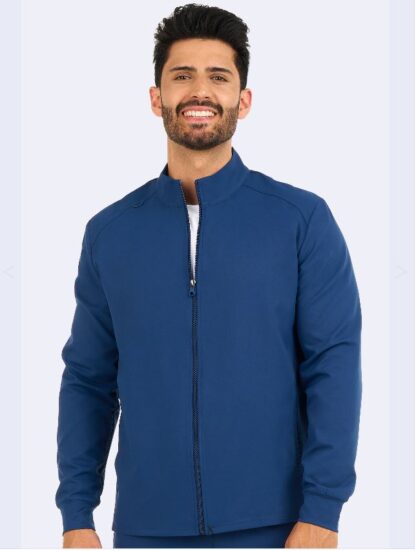 2041 Zavate Studio Renegade Warm Up Jacket Navy