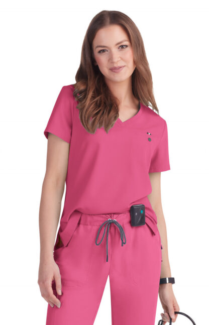 1010 Koi Next Gen Ready To Work 1 Pocket Top Hot Pink