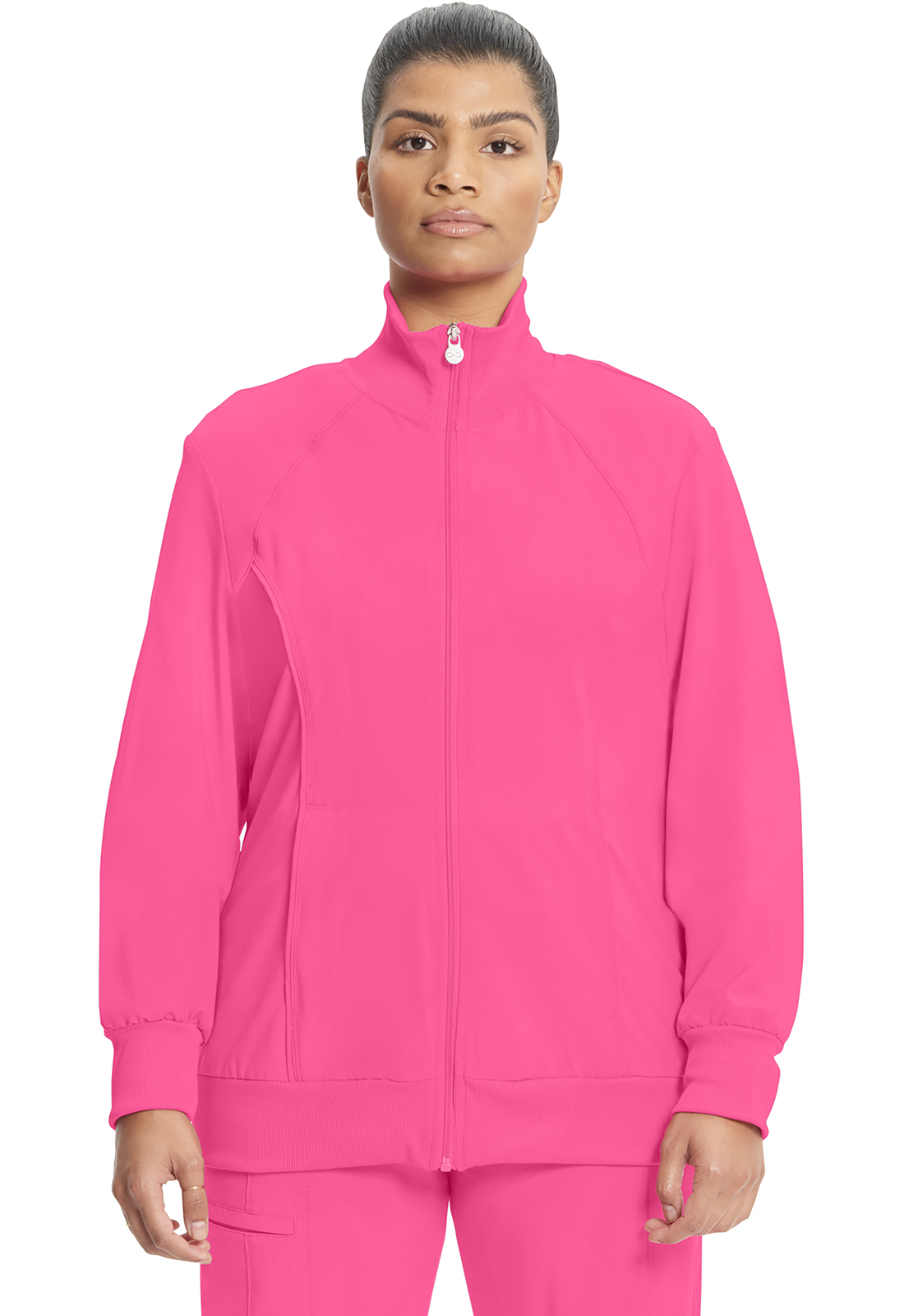 2391A Infinity Warm-Up Jacket Hot Pink