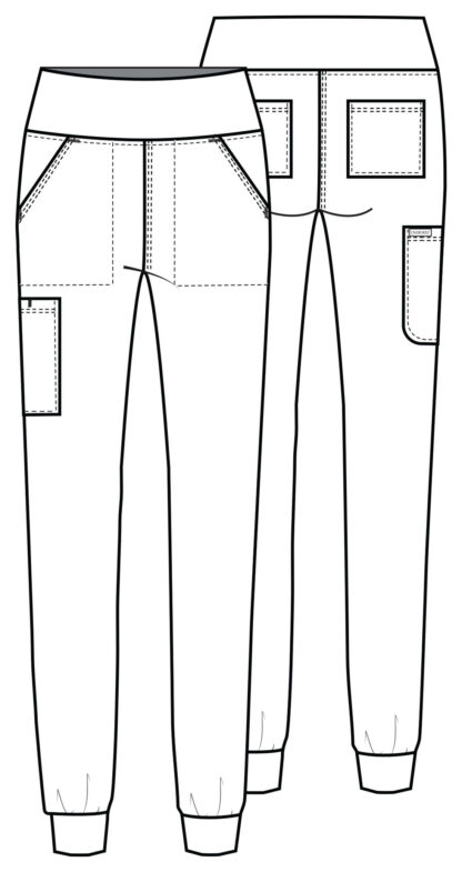 CK033 Achieve 5-Pocket Jogger Pant Hunter - Image 2
