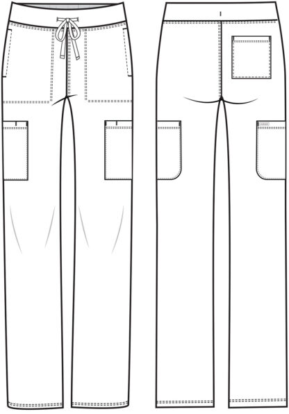 CK096 Achieve 5-Pocket Straight Leg Pant Wine - Image 2