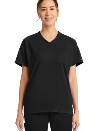 CK863 Achieve 3-Pocket Tuck-In Top Black